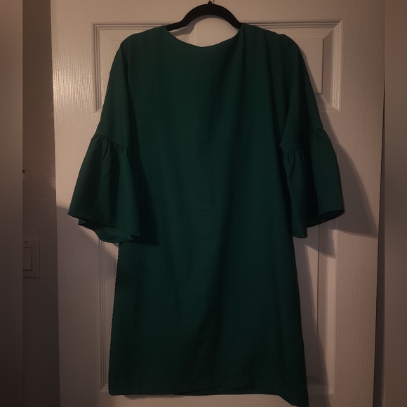 Banana Republic Factory Emerald Green Dress - Picture 3 of 10